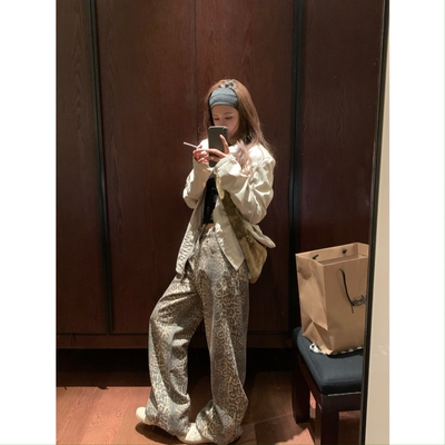 直筒裤长裤常规牛仔四季