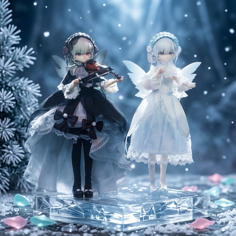 现货首批晚安大小姐淡雪深冬系列盲盒特六BJD可动人偶潮玩摆件女