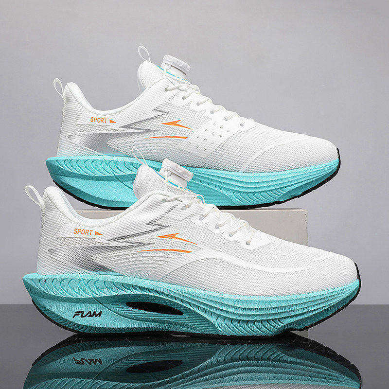 2026爆款学生跑鞋中大童碳板跑步鞋专业青少年运动鞋减震儿童男童