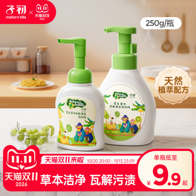 子初婴儿果蔬奶瓶清洗剂