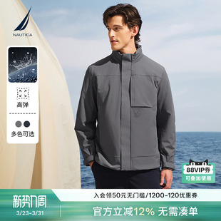 防泼水休闲挺括隐藏帽棉服JC5314 冬季 NAUTICA 诺帝卡男装