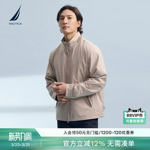 防泼水不易皱挺括立领夹克JC5108 春季 NAUTICA 诺帝卡男装