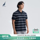 翻领POLO衫 NAUTICA 撞色条纹短袖 夏季 KO5119 诺帝卡男装
