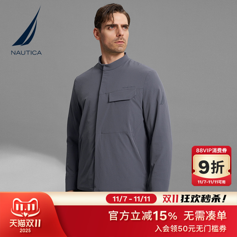 NAUTICA/诺帝卡可打包羽绒棉外套