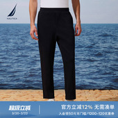 亲肤带弹莱卡空气层舒适卫裤 春季 诺帝卡男装 NAUTICA