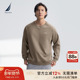 春季 NAUTICA 诺帝卡男装 柔软亲肤透气带弹圆领卫衣KO5123