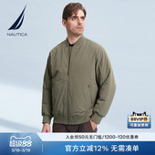 登山呢透气休闲棒球夹克棉服JC3301 冬季 NAUTICA 诺帝卡男装