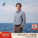柔软千鸟格休闲衬衫 WO5301 诺帝卡男装 25秋季 全棉透气 NAUTICA