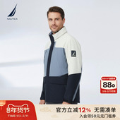 诺帝卡男装 26春季 新品 NAUTICA 撞色航海隐藏帽工装 风夹克外套