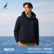 防泼水尼龙带弹立领舒适棉服 春季 NAUTICA 诺帝卡男装