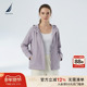 诺帝卡女装 26春季 新品 NAUTICA 休闲落肩工装 风连帽大口袋薄外套