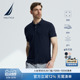 翻领T恤POLO衫 NAUTICA 多色棉氨微弹短袖 夏季 男KO2217 诺帝卡男装