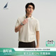 针织老钱风POLO衫 NAUTICA 翻领抗起球短袖 26春夏新品 诺帝卡男装