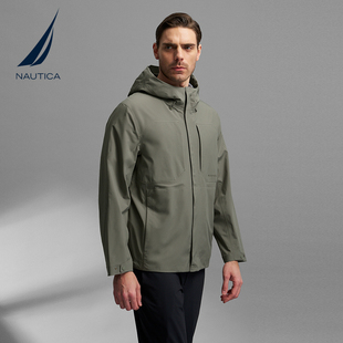 春季 舒适休闲夹克外套JB4101 诺帝卡黑帆男装 NAUTICA