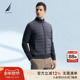 冬季 NAUTICA 诺帝卡男装 羽绒棉拼接保暖休闲毛衣外套SM4410