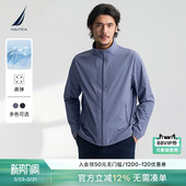 四面弹凉感立领薄夹克外套 春季 NAUTICA 诺帝卡男装