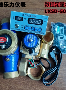 宁波乐力LXSD-15-50/LXLD-50-200数控定量水表定量加水器