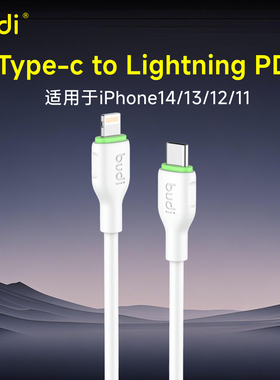 Cto Lightning适用于Typec对苹果14 iPhone13 12 11 USB-C PD快充