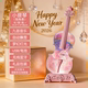 时尚 小提琴八音盒蓝牙款 闺蜜女孩儿童生日礼物音乐盒发光女生摆件