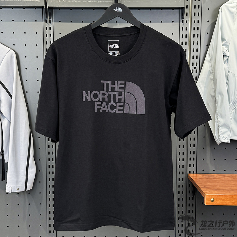 北面新款男女同款純棉短袖T恤