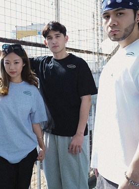 UNSHACKLED潮牌基础款基础短袖三件套男纯棉重磅百搭T恤原创杨政