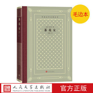 毛边本茶花女外国文学名著丛书法小仲马著王振孙法国文学世界名著网格本人民文学出版社