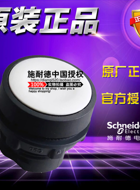 原装正品施耐德开关 ZB5AA1C ZB5-AA1C 22mm 全新白色平头按钮头