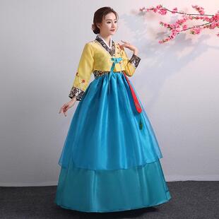 朝鲜族服装女成人延吉舞蹈服旅拍韩服少数民族演出服延边民俗服饰