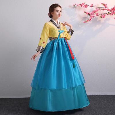 朝鲜族服装女成人延吉舞蹈服旅拍韩服少数民族演出服延边民俗服饰