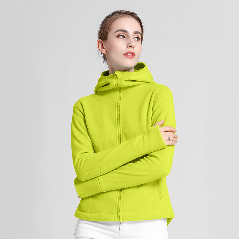 春秋防风保暖连帽不起球绒卫衣