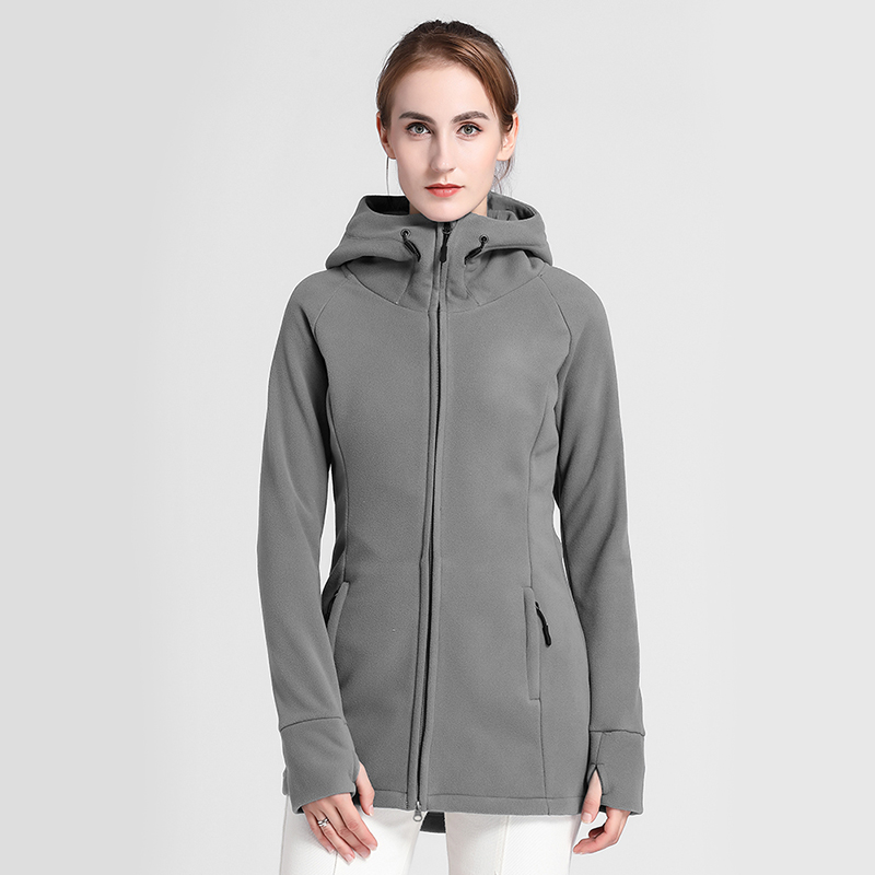 卫衣防风保暖加厚双面绒拉链开衫