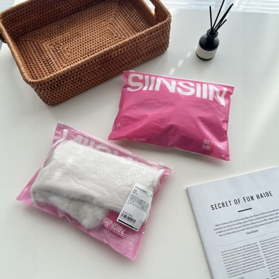 SINSIN冬季保暖米色男女情侣氛围感毛绒围巾现货包邮