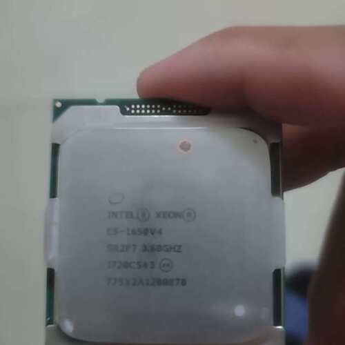 {议价}志强E5-1650V4处理器,拆机件，外观完好，功能完好，