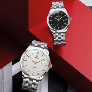 罗宾尼品牌新款情侣手表一对石英表简约时尚休闲防水夜光名牌对表