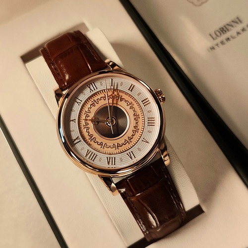 罗宾尼男士手表全自动机械表新款