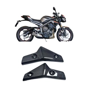 装 适用凯旋Street 碳纤维水箱侧板 改装 饰板 Triple765RS