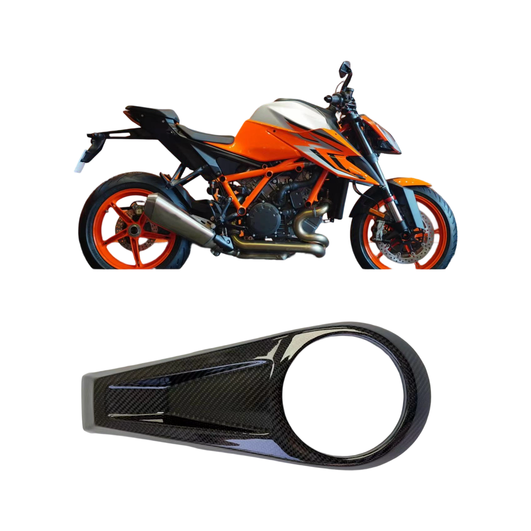 适用KTM Duke1290Super 超级公爵碳纤维改装油箱中盖油箱中罩,摩托车/装备/配件,油箱/油箱盖,淘宝优惠券,粉丝福利购,淘宝优惠卷