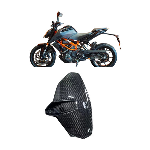 适用于KTM 125/390 DUKE 碳纤维 干碳 改装配件 小风挡仪表盖外壳