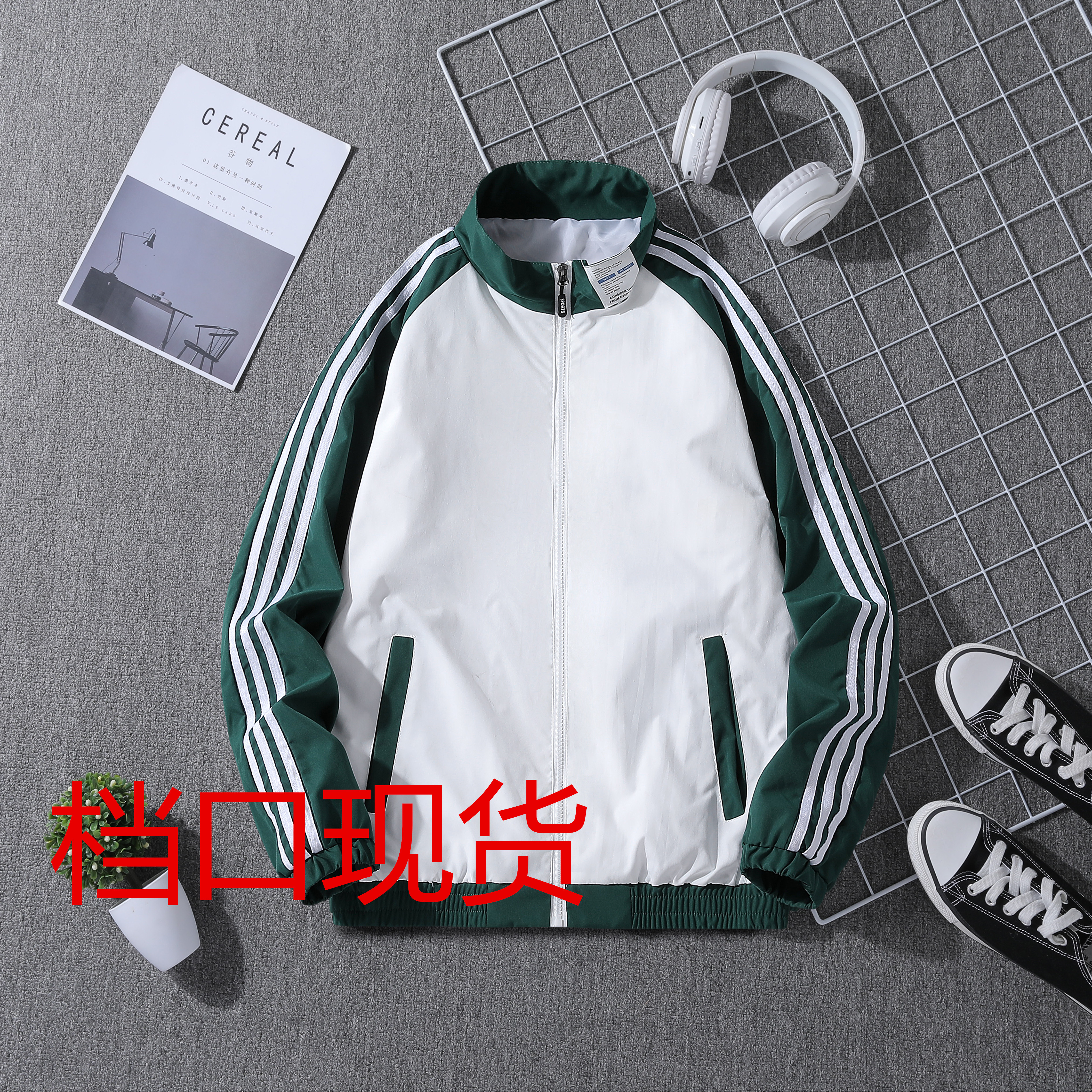 【厂家直销】【档口现货】夹克男新款春季秋季外套单衣厂家直销自，男装夹克，奇怪漫猴工厂店