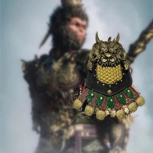 黑神话悟空甲胄铁浮屠肩吞腹吞配件铠甲配饰盔甲头盔铠甲配饰腹吞