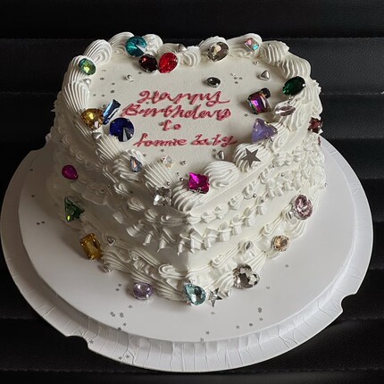 宝石蛋糕装饰混合钻石糖点缀装饰品女神生日甜品烘焙装扮插件摆件