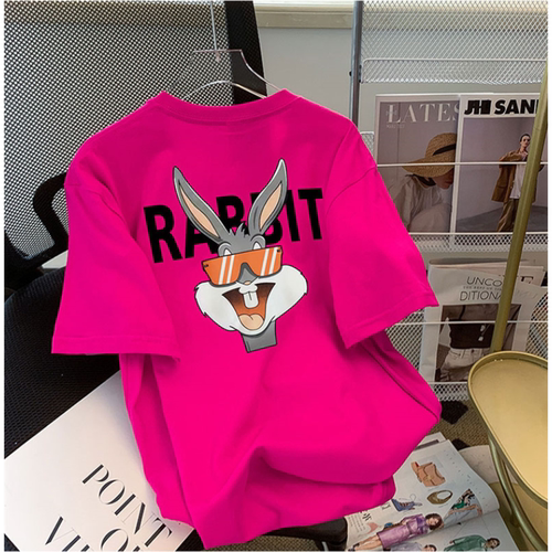 大码女装原宿风上衣短袖ins潮