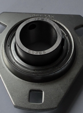 加厚钢板冲压轴承座 卧式轴承支座 PFT203 204 205 206 207定做