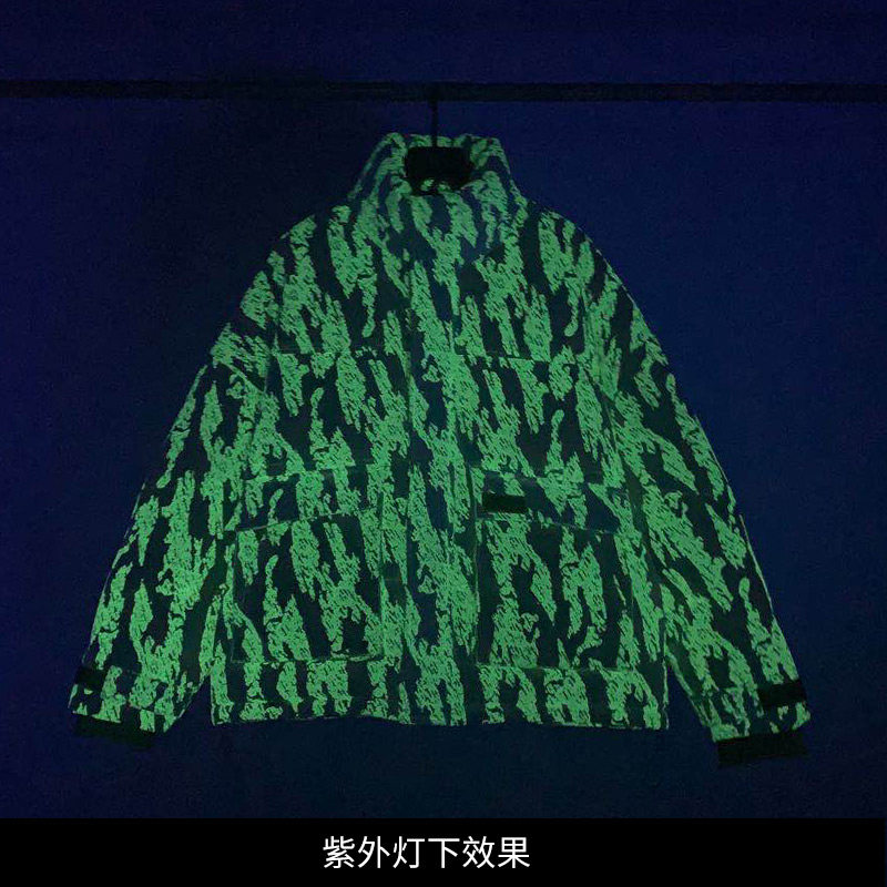 930 冬装新款90%白鸭绒平铺变色羽绒服男潮流外套图片