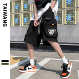 军绿色工装短裤男夏五分宽松日系中裤休闲裤A436-5232-P48控价60，男装休闲裤，电商A436