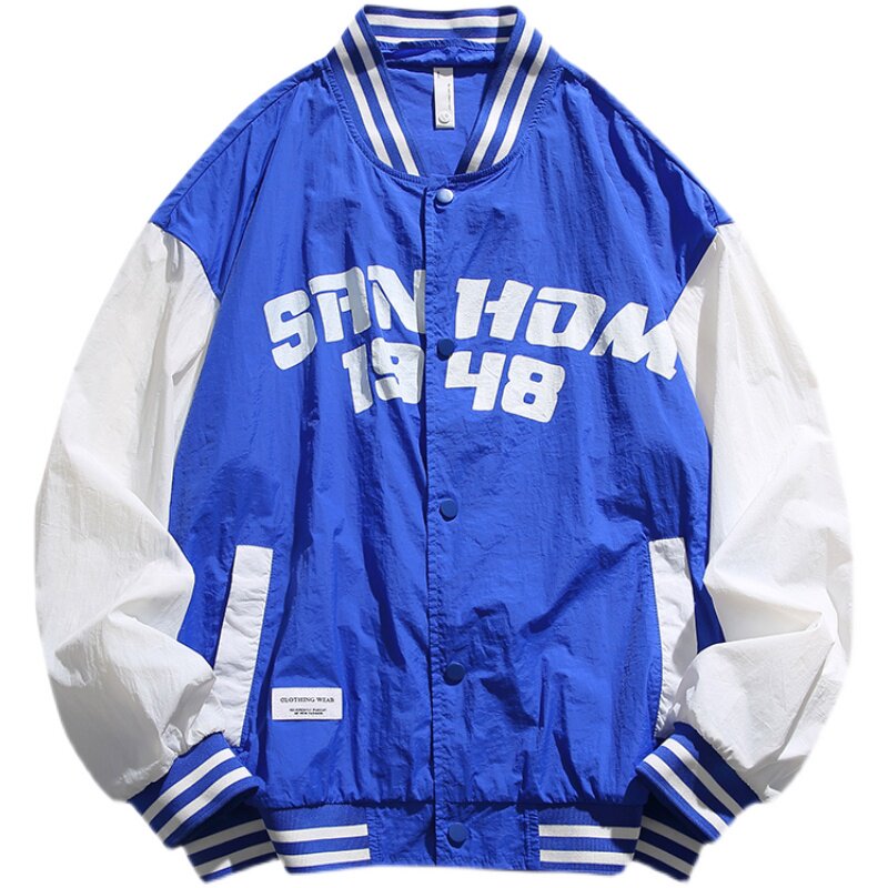 夏季薄款防晒衣外套男孩棒球服初高中学生防晒服A436-2637-P60,男装夹克,电商A436