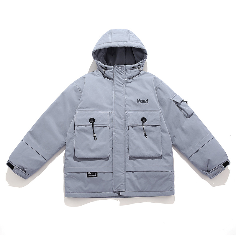 918冬季新款平铺90%白鸭绒羽绒服男炫彩印花外套，男装羽绒服，电商A436