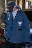923冬装新款港风亮色保暖棉衣男宽松棉袄外套，男装棉衣，电商A436