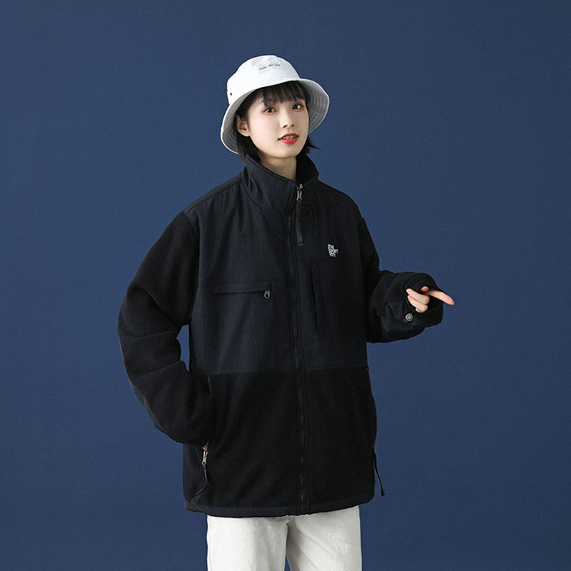 有现货2021春季新款插色中性风立领男情侣外套A436-905,男装棉衣,电商A436