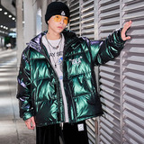 921潮牌情侣羽绒服新款韩版宽松休闲冬季外套羽绒潮，男装羽绒服，电商A436